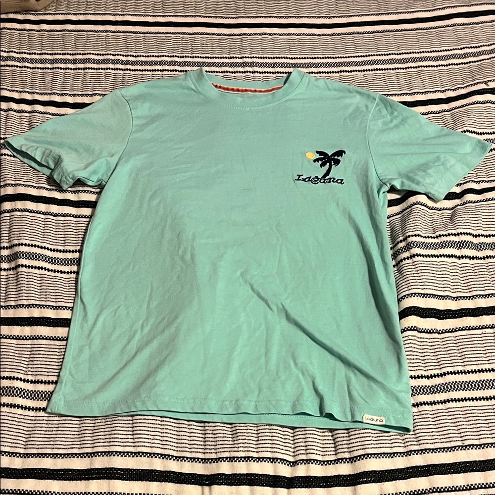 Izod Men's Teal Short Sleeve Tee